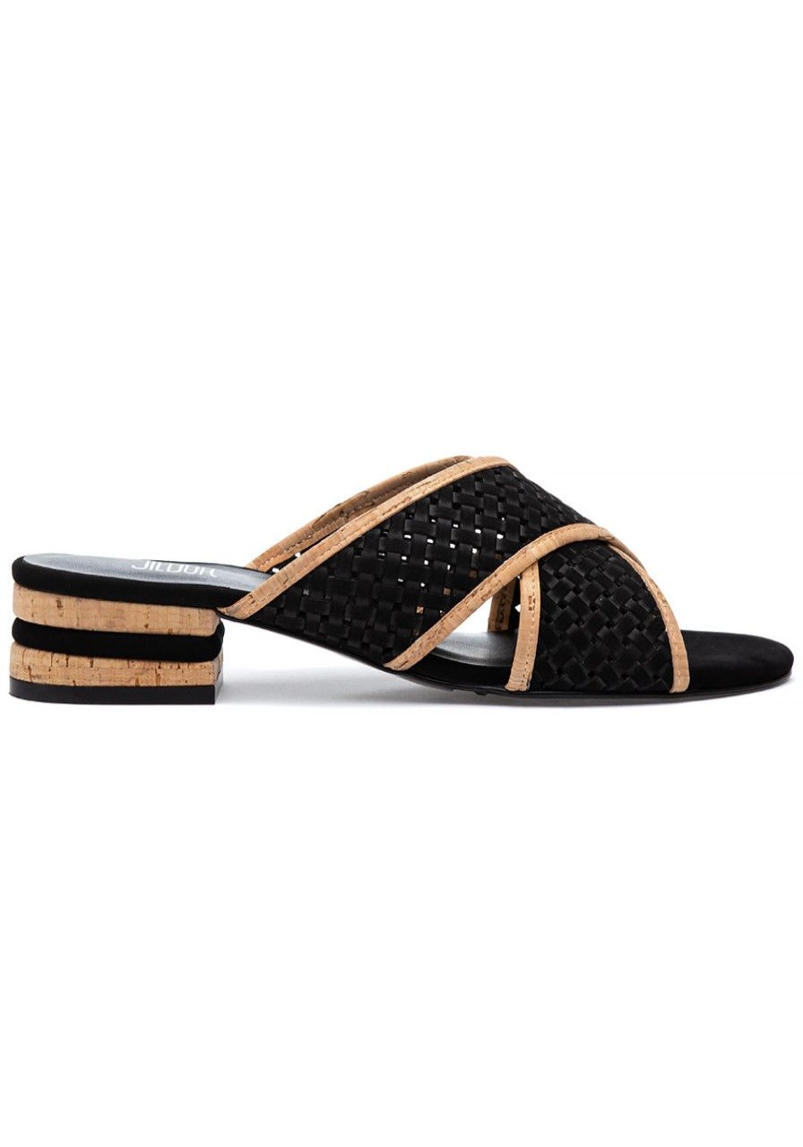 Women Jildor Sandals | Henry Sandal Black