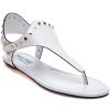 Women Jimmy Choo Sandals | Dara White Leather Sandal