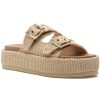Women Steve Madden Sandals | Karrigan Sandal Natural Raffia
