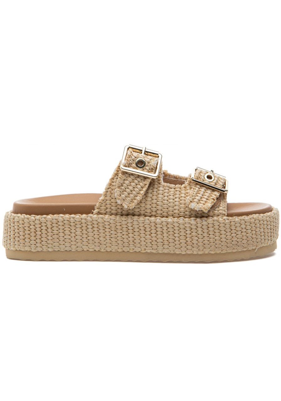 Women Steve Madden Sandals | Karrigan Sandal Natural Raffia