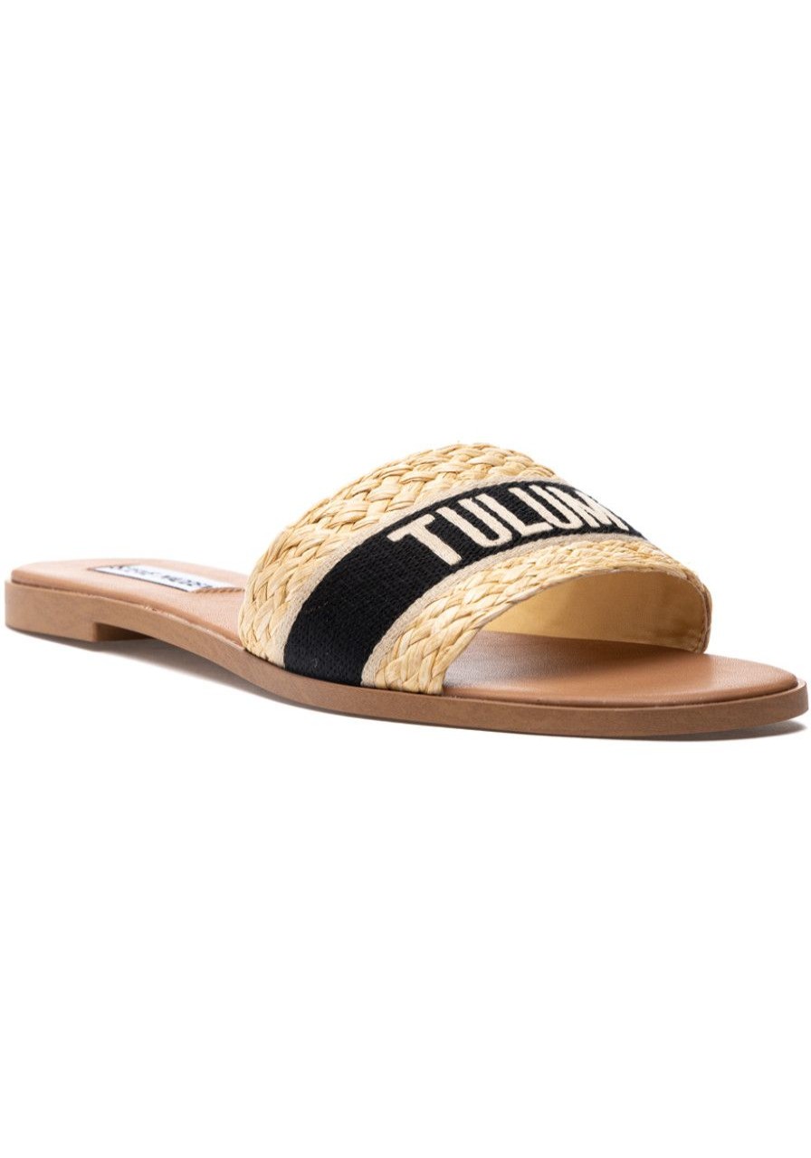 Women Steve Madden Sandals | Knox Sandal Raffia