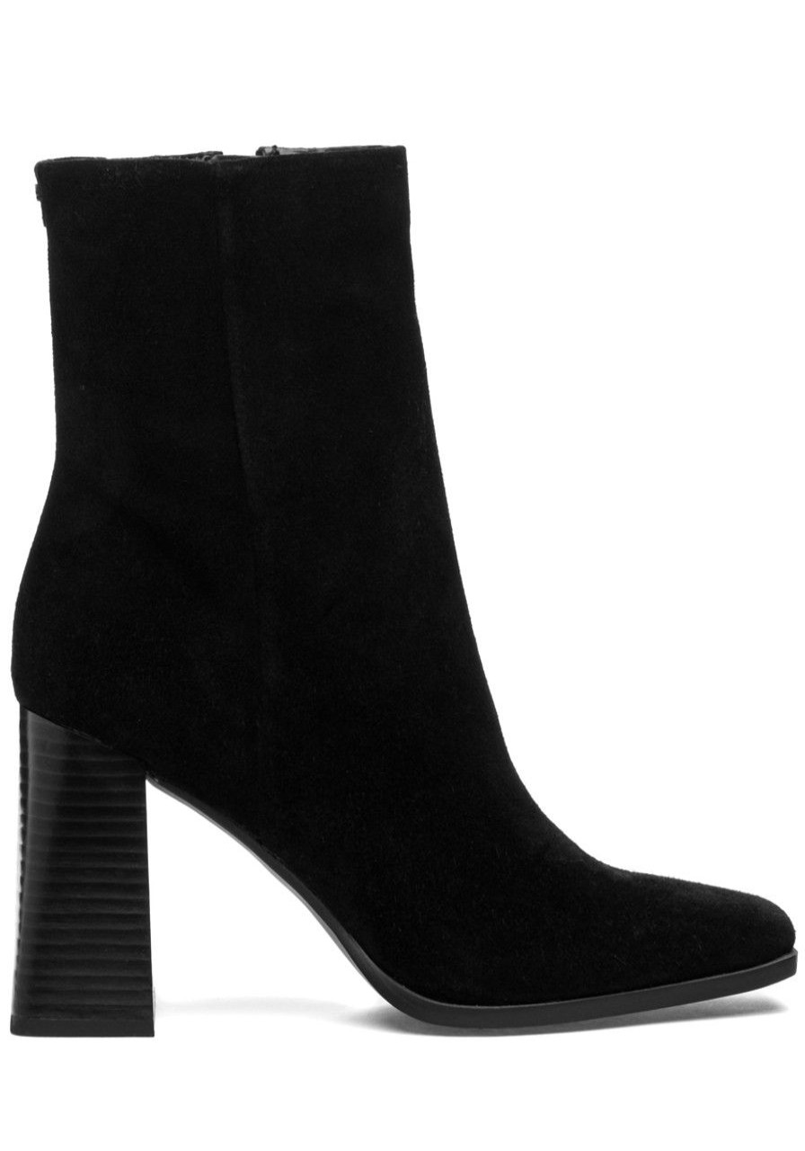 Women Sam Edelman Boots | Ivette Boot Black Suede