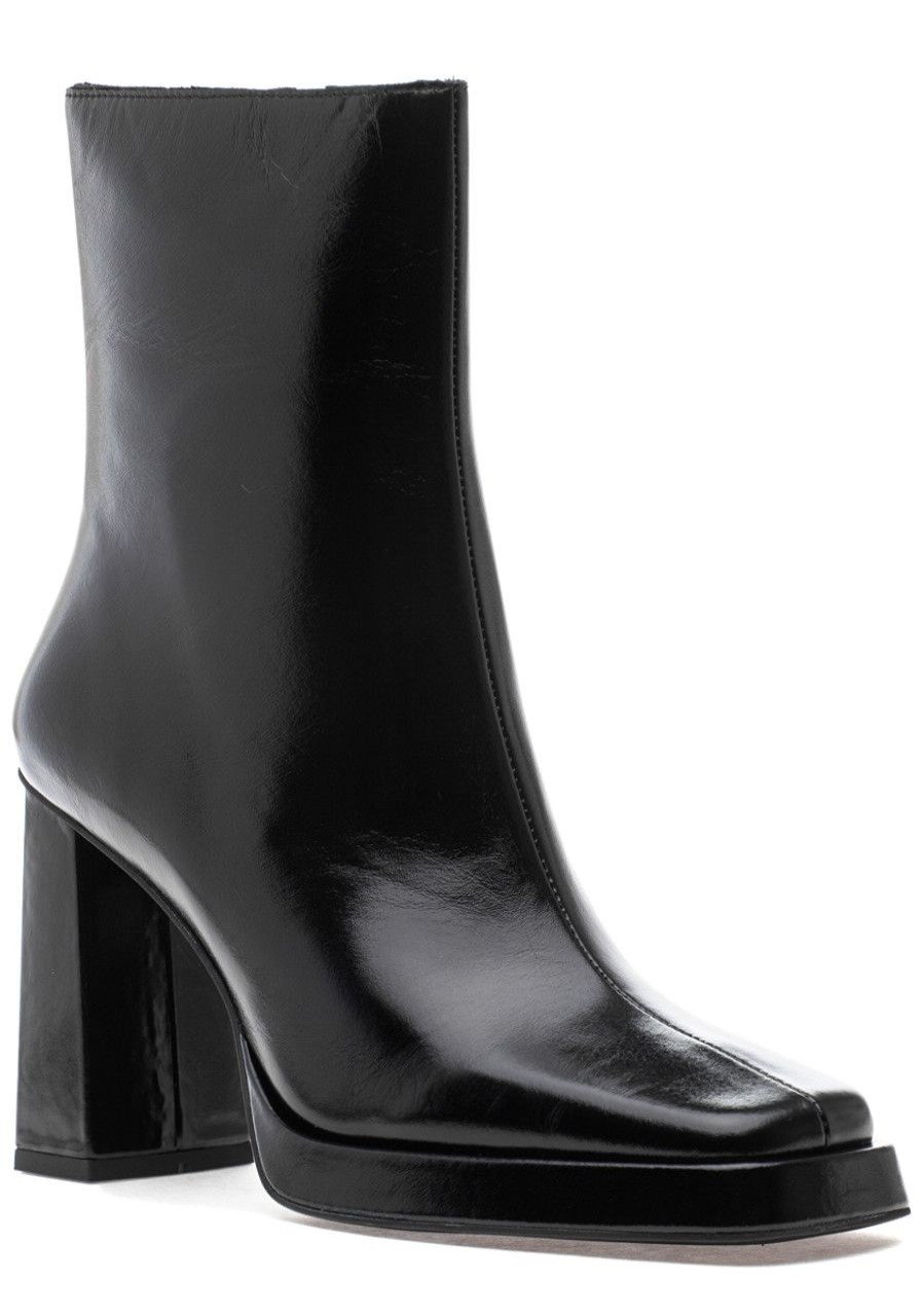 Women Jeffrey Campbell Boots | Maximal-Lo Boot Black Leather