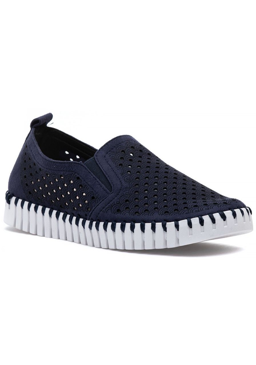 Women Ilse Jacobsen Sneakers | Tulip 140 Sneaker Navy