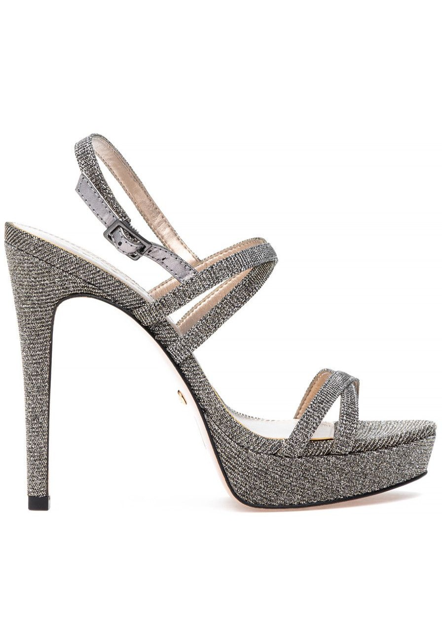 Women Pelle Moda Sandals | Olli Platform Sandal Smoke