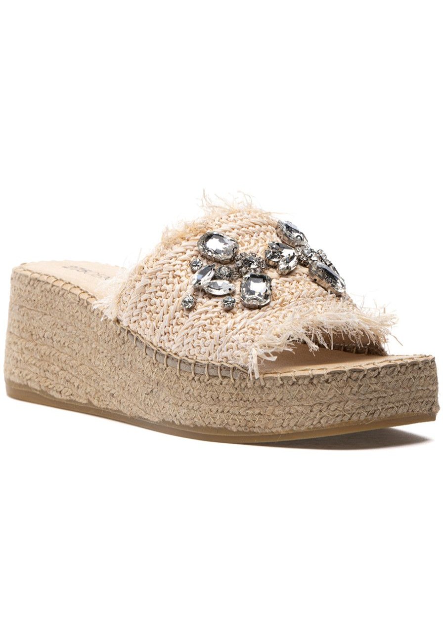 Women 275 Central Sandals | Vivien Espadrille Sandal Natural