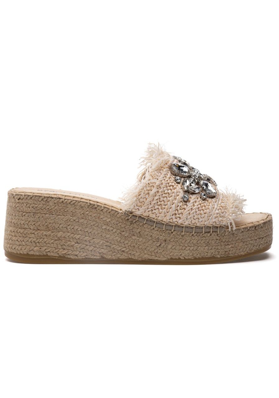 Women 275 Central Sandals | Vivien Espadrille Sandal Natural