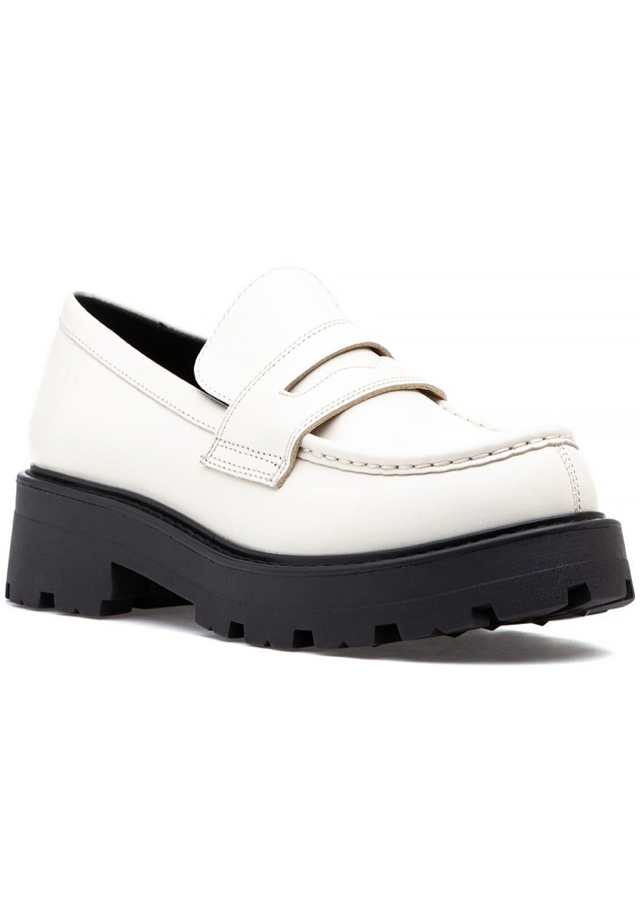 Women VAGABOND Loafers & Oxfords | Cosmo Loafer Off White Leather