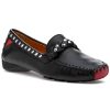 Women Robert Zur Flats | Twisted Galaxy Loafer Black Leather