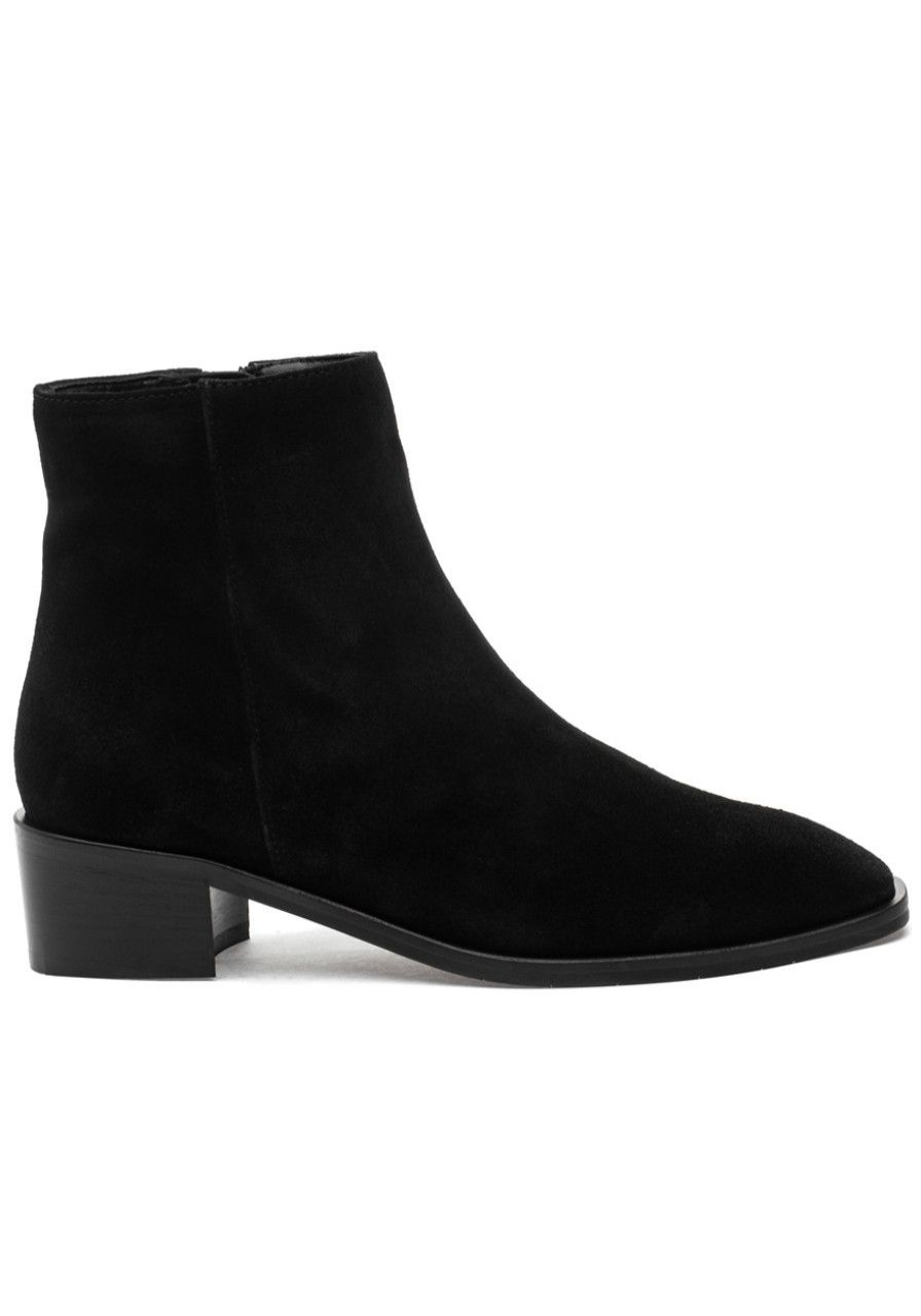 Women Aquatalia Boots | Reeta Boot Black Suede