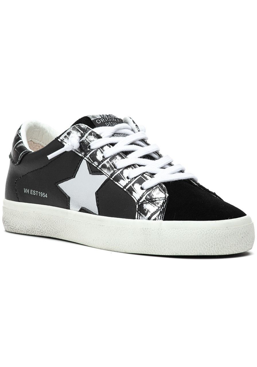 Women Vintage Havana Sneakers | Patricia Sneaker Black Leather