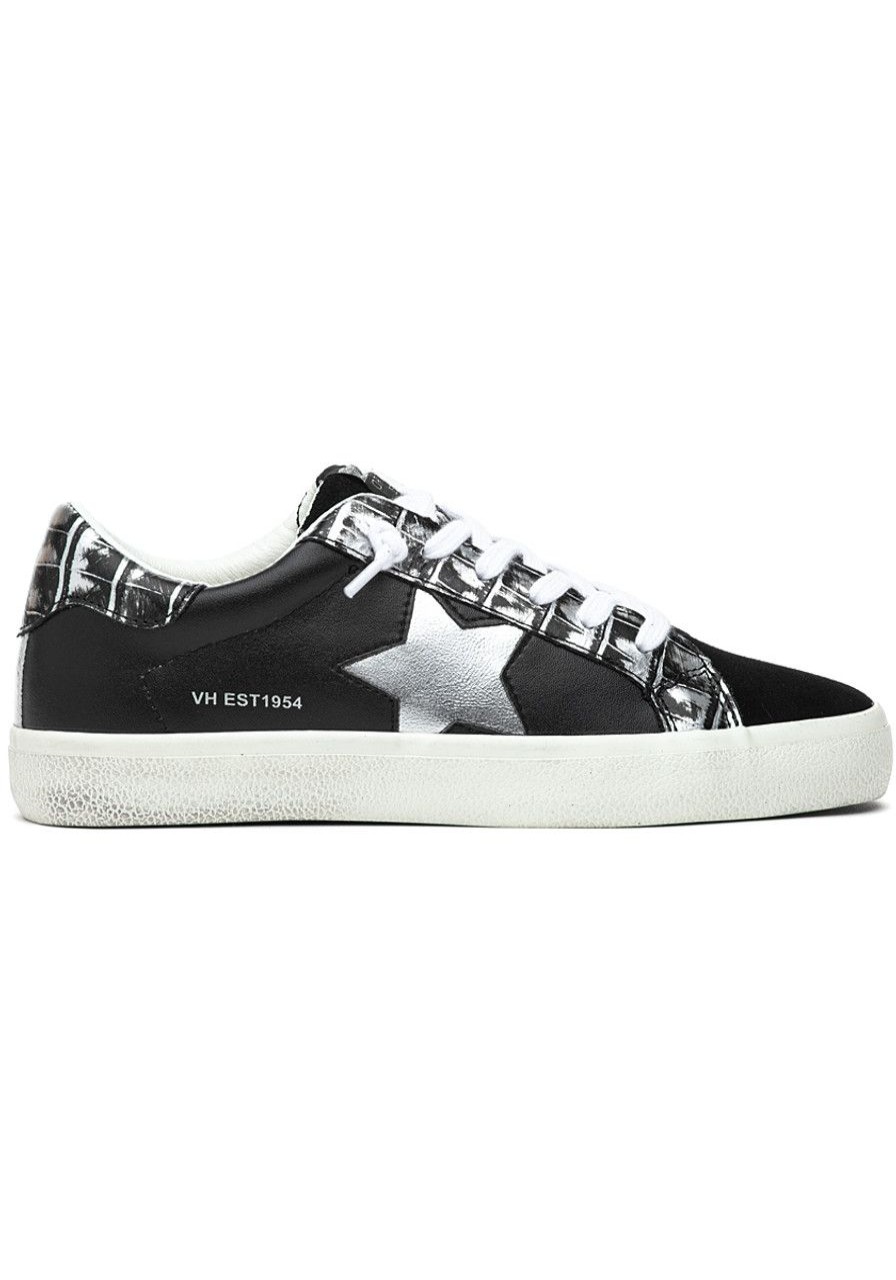 Women Vintage Havana Sneakers | Patricia Sneaker Black Leather