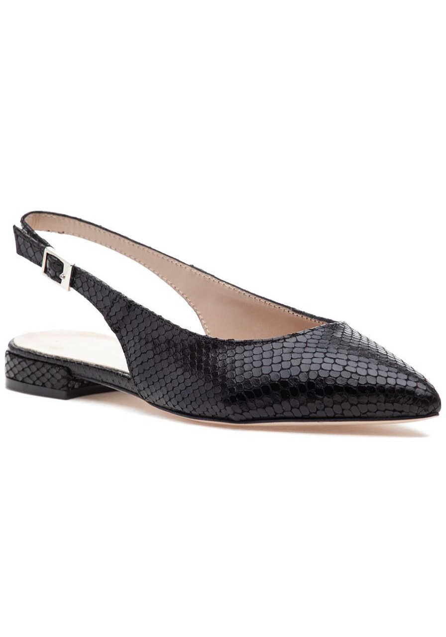 Women 275 Central Flats | Luna Flat Black Snake