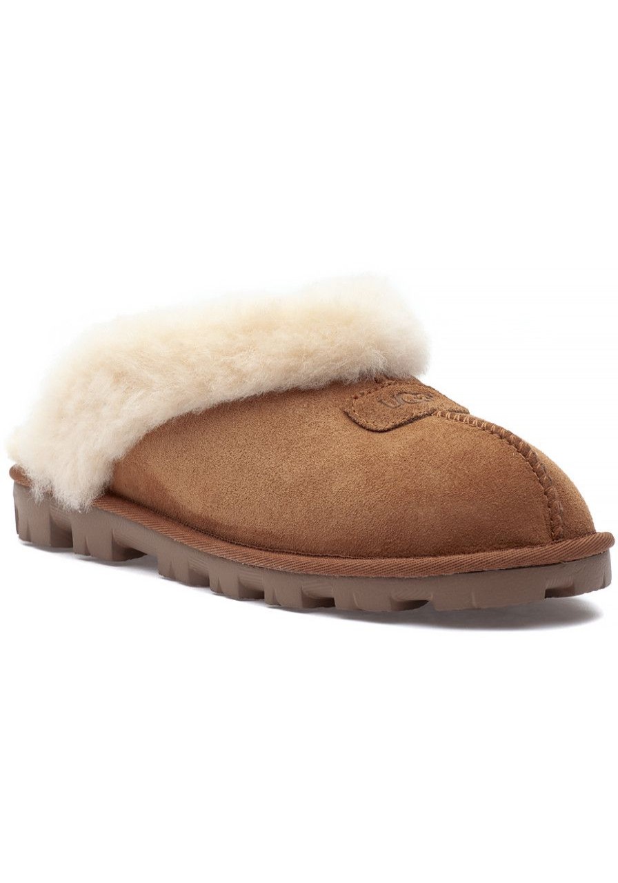 Women UGG® Slippers | Coquette Slipper Chestnut