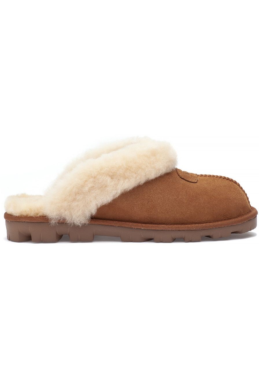 Women UGG® Slippers | Coquette Slipper Chestnut