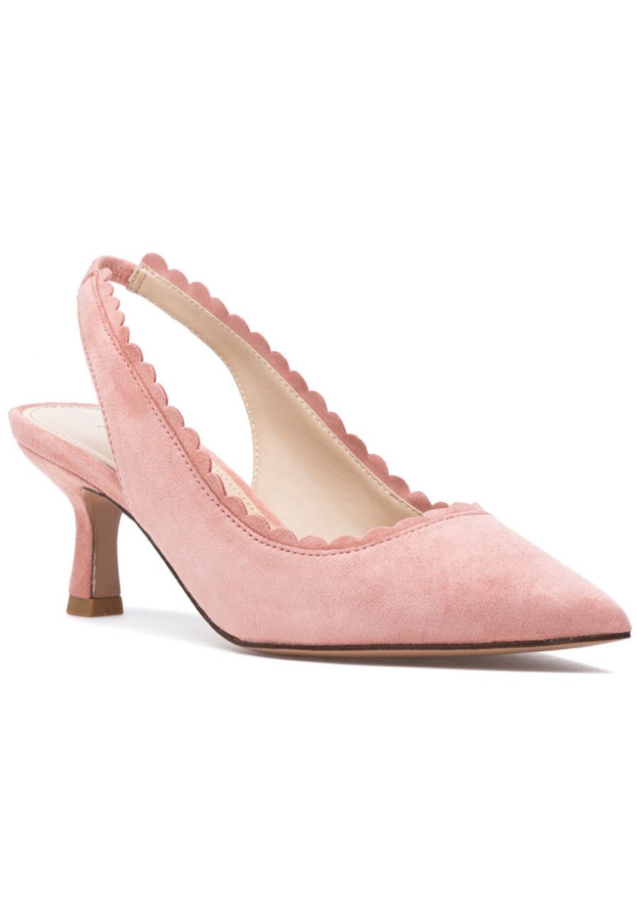 Women Pelle Moda Pumps | Kelsa Pump Peony Suede