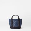 Women MZ Wallace Handbags Crossbody Bags | Mini Empire Tote Navy & Black