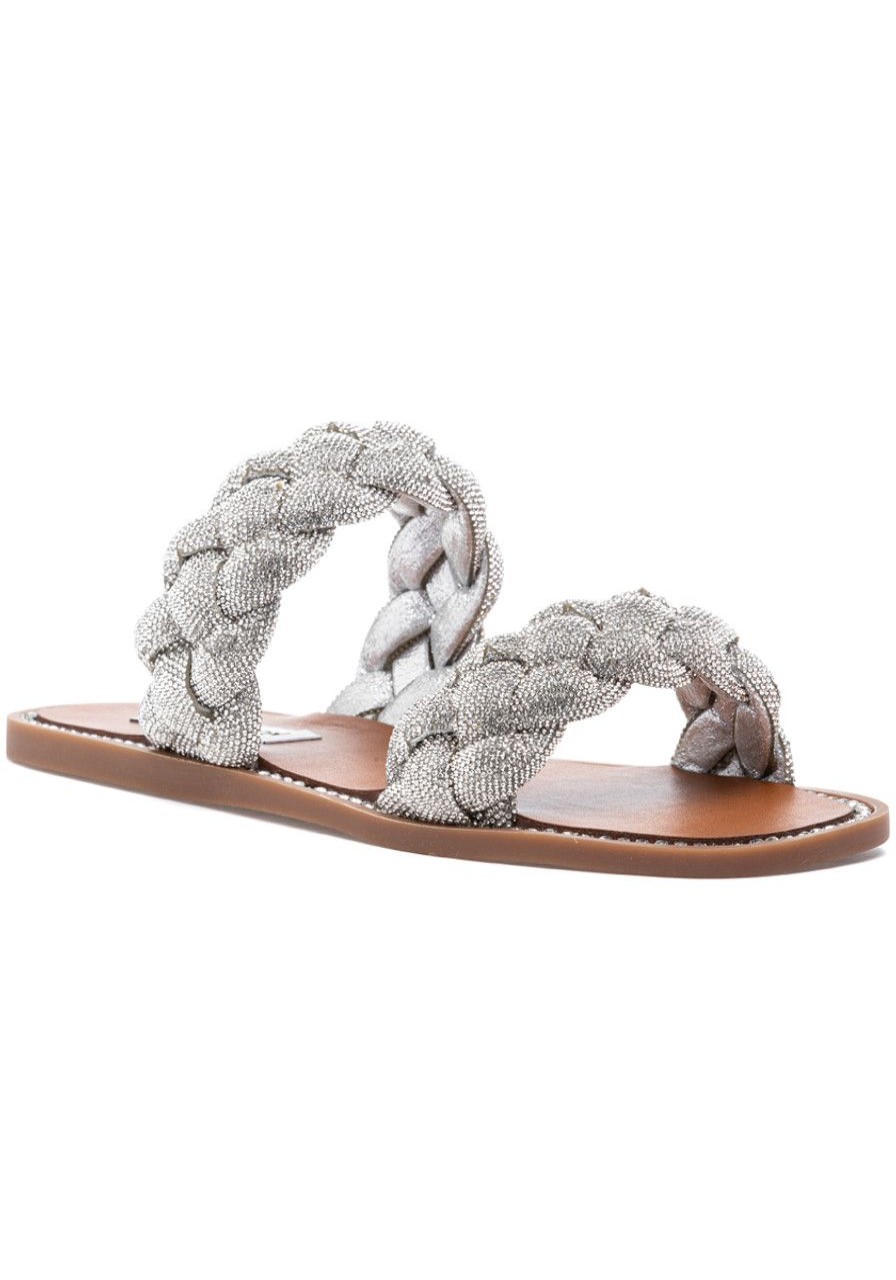 Women Steve Madden Sandals | Newbie Sandal Rhinestones