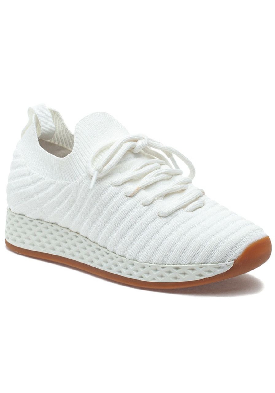 Women Urban Sport Sneakers | Opy Sneaker White Knit