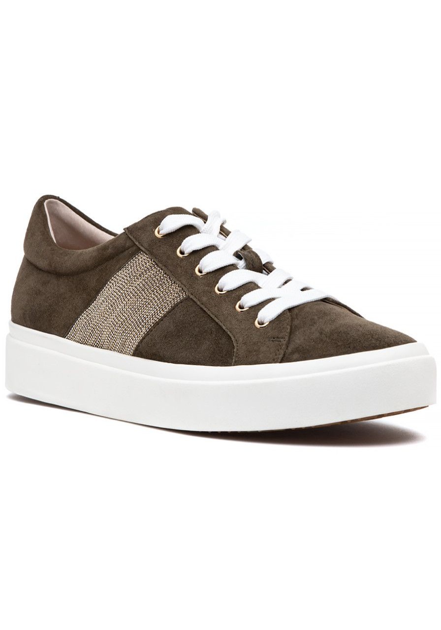 Women Jildor Sneakers | Yaya Sneaker Khaki Suede