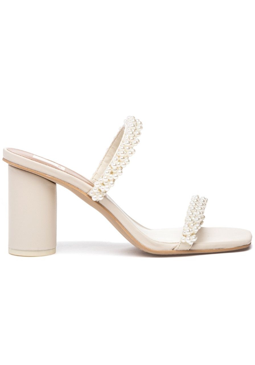 Women Dolce Vita Sandals | Noel Sandal Vanilla Pearls