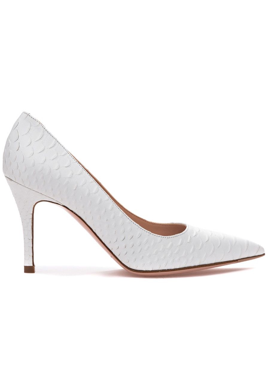 Women Roberto Festa Pumps | New Emma Pump White Snake