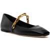 Women Jimmy Choo Flats | Diamond Tilda Flat Black Leather