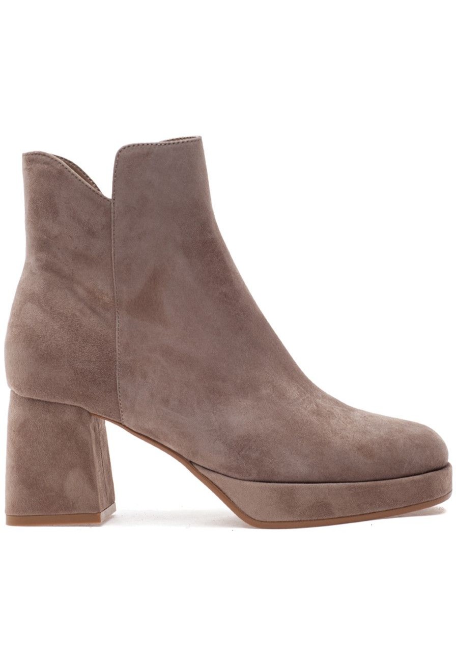 Women Jildor Boots | Valse Boot Military Suede