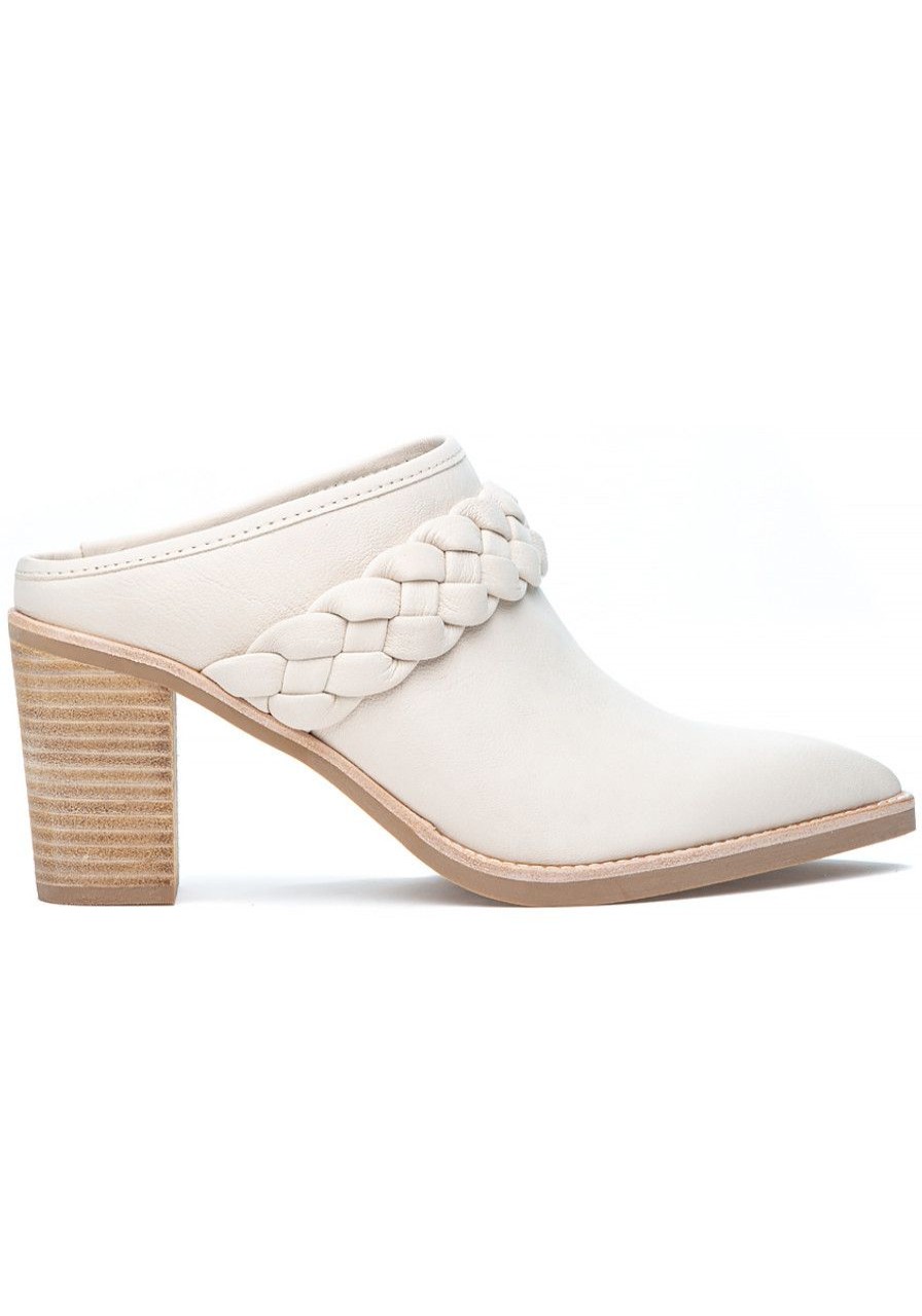 Women Dolce Vita Mules & Clogs | Serla Mule Ivory Leather