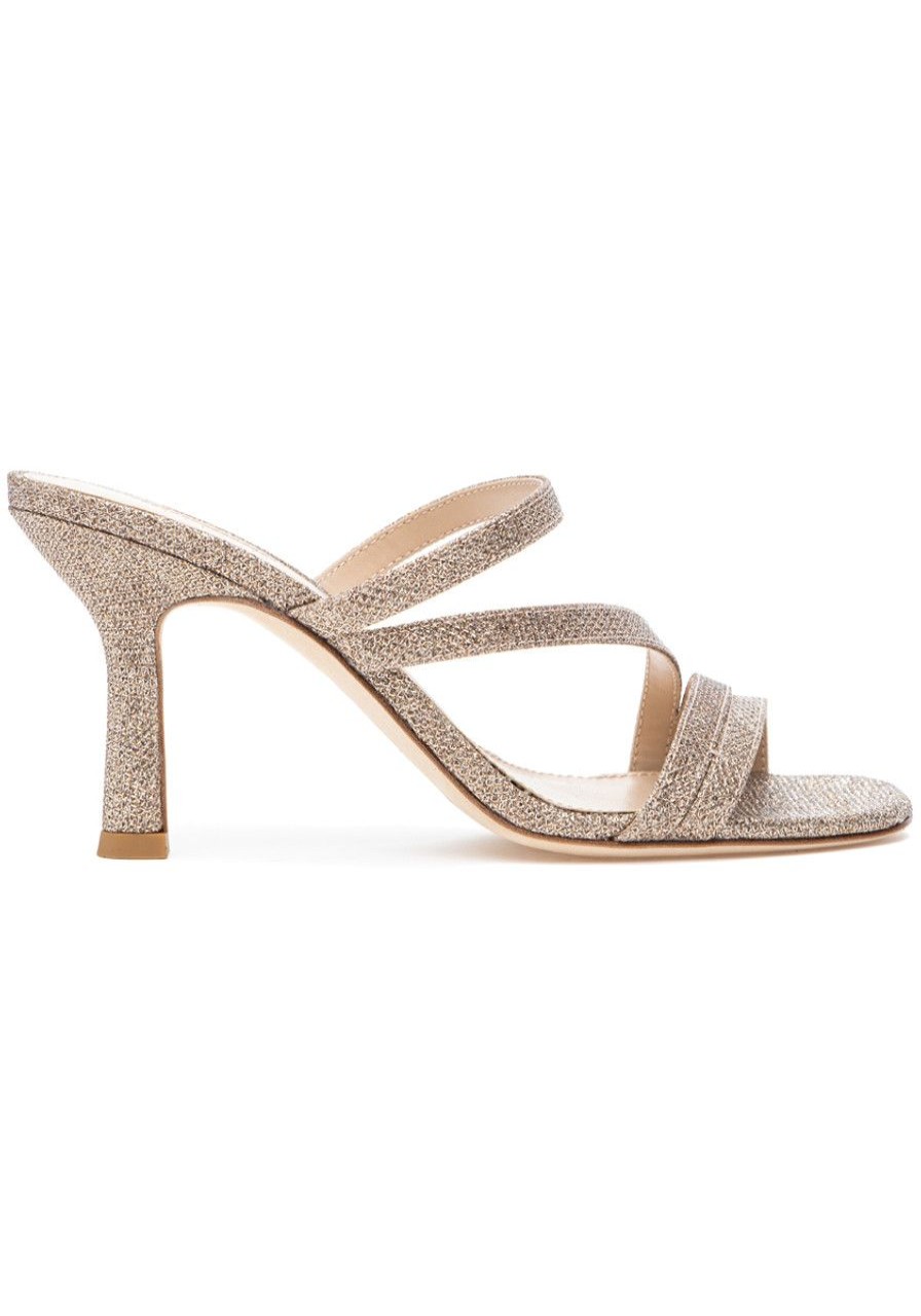 Women Pelle Moda Pumps | Ostin Sandal Platino Gold