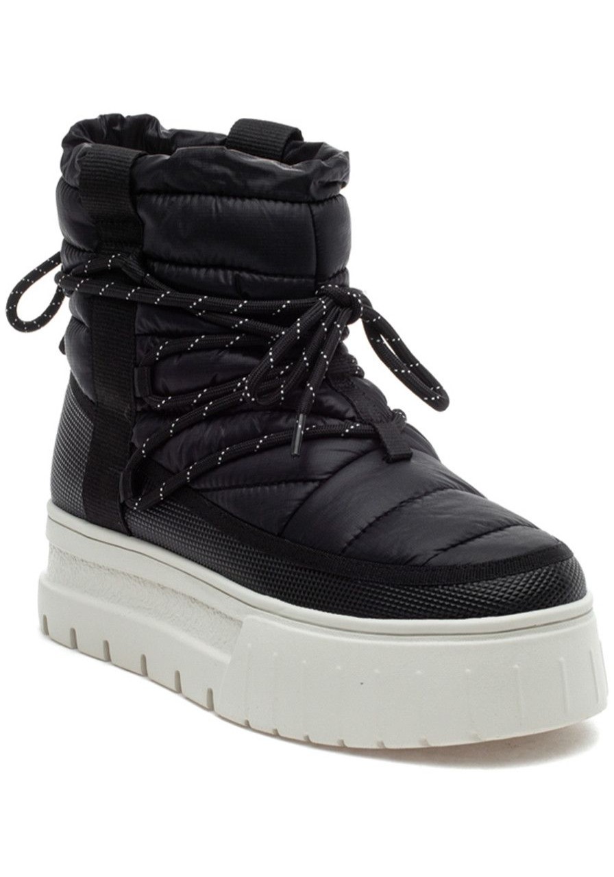 Women J/Slides Boots | Roberta Boot Black Nylon