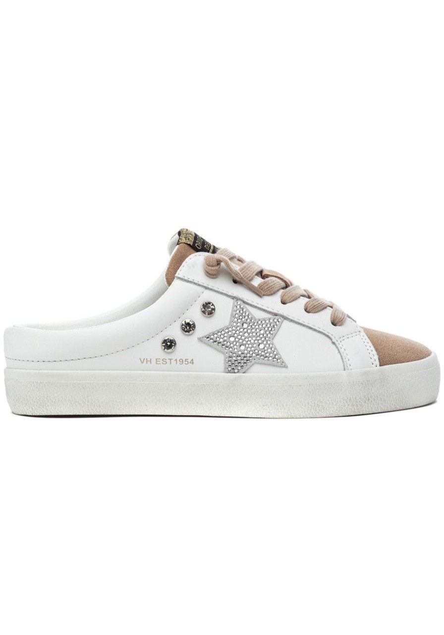Women Vintage Havana Sneakers | Queen 3 Sneaker White/Camel