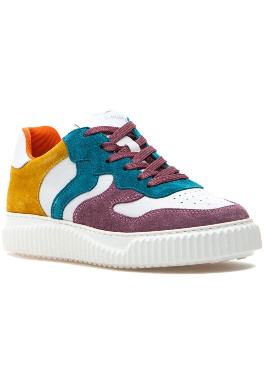 Women Voile Blanche Sneakers | Laura Sneaker Violet-Ice