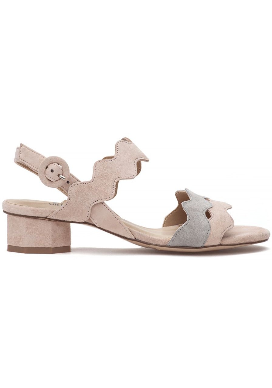 Women Jildor Sandals | Harth Sandal Blush Suede