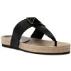 Women 275 Central Sandals | Mikey Espadrille Sandal Black Leather