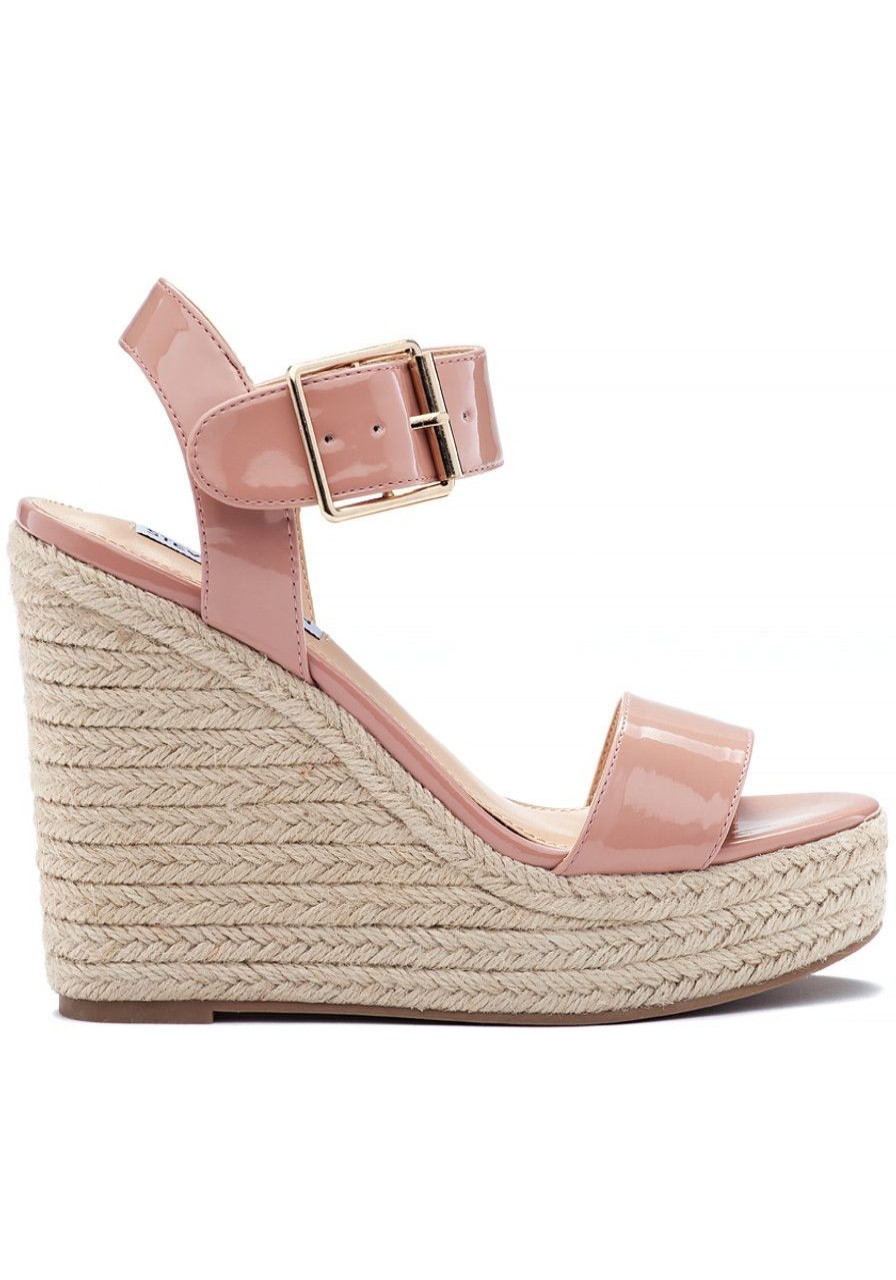 Women Steve Madden Sandals | Santorini Sandal Dark Blush Patent