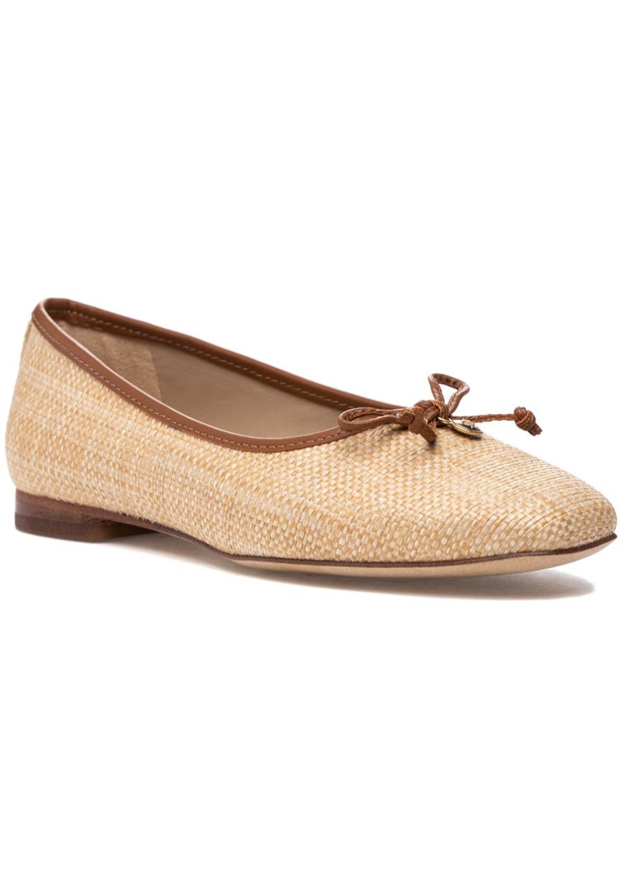 Women Sam Edelman Flats | Meadow Flat Bleached Beechwood