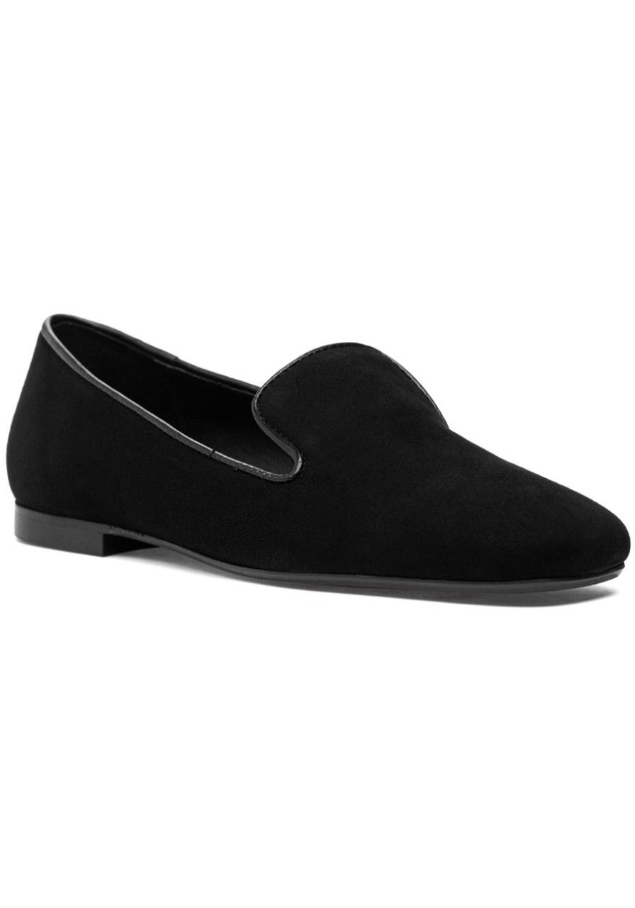 Women 275 Central Loafers & Oxfords | Lorenzo Loafer Black Suede