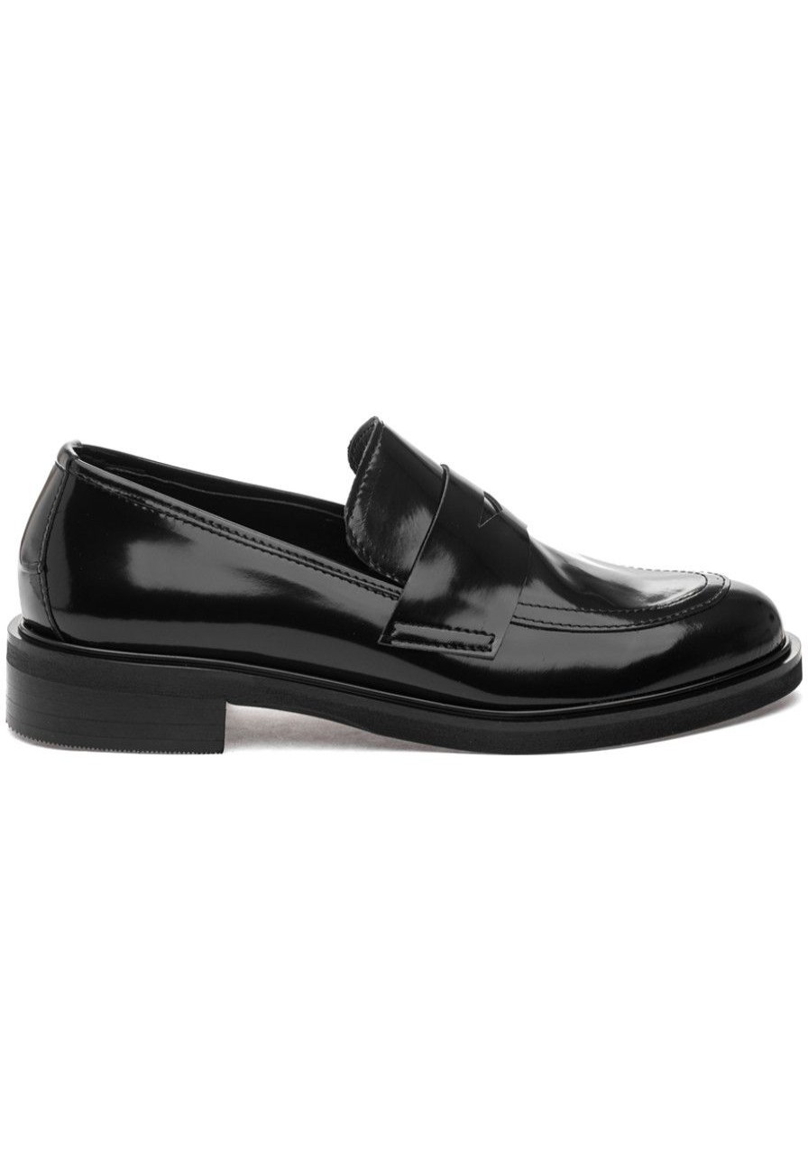 Women 275 Central Loafers & Oxfords | Landau Loafer Black Leather