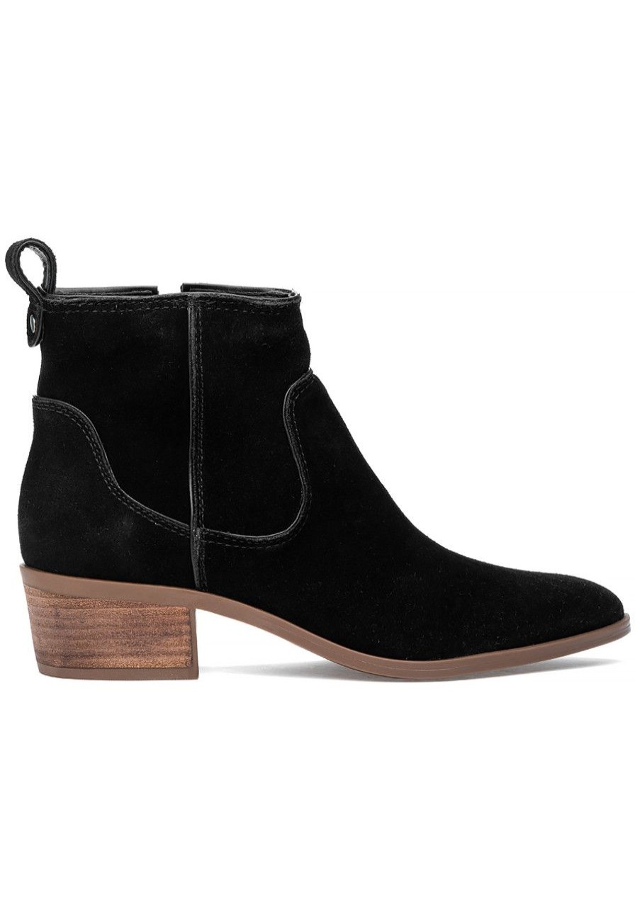 Women Dolce Vita Boots | Able Boot Black Leather