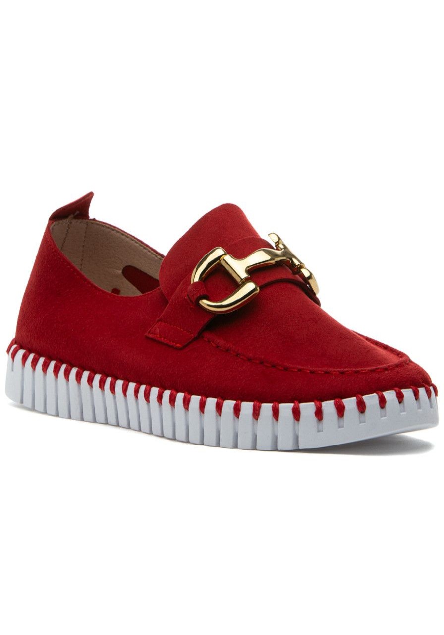 Women Ilse Jacobsen Sneakers | Tulip 3874 Sneaker Deep Red