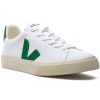 Women Veja Sneakers | Campo Sneaker White Canvas/Emeraude