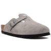 Women Birkenstock Mules & Clogs | Boston Shearling Clog Stone Coin