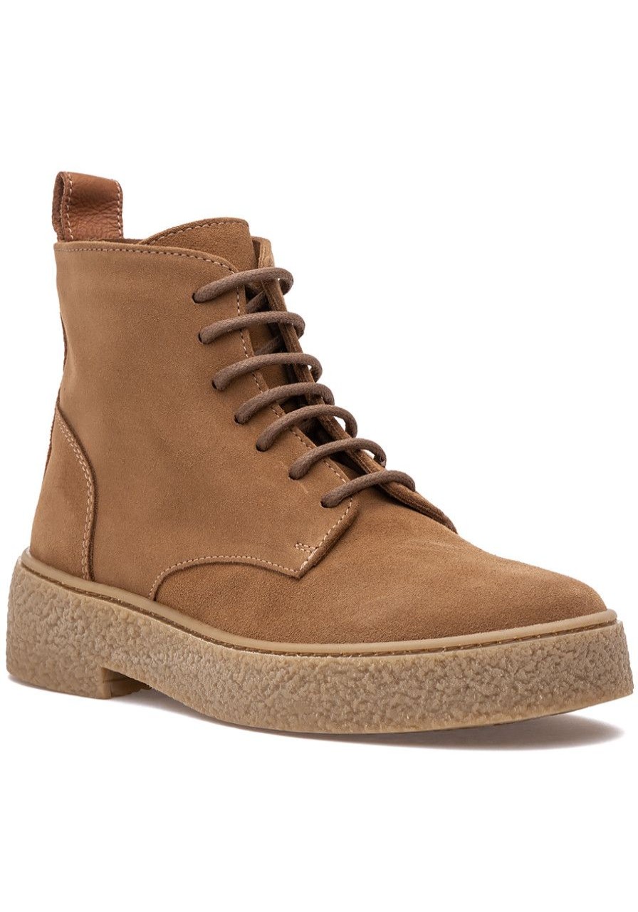 Women 275 Central Boots | Carrie Boot Brandy Suede