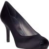 Women Stuart Weitzman Pumps | Polished Evening Pump Black Satin