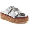 Women J/Slides Sandals | Belinda Sandal Silver Leather