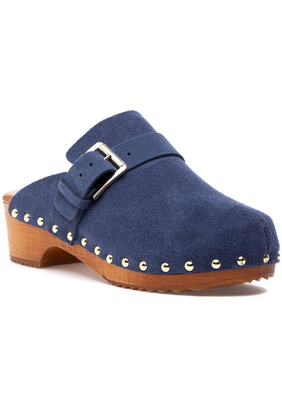Women 275 Central Mules & Clogs | Sorokin Clog Jeans Suede