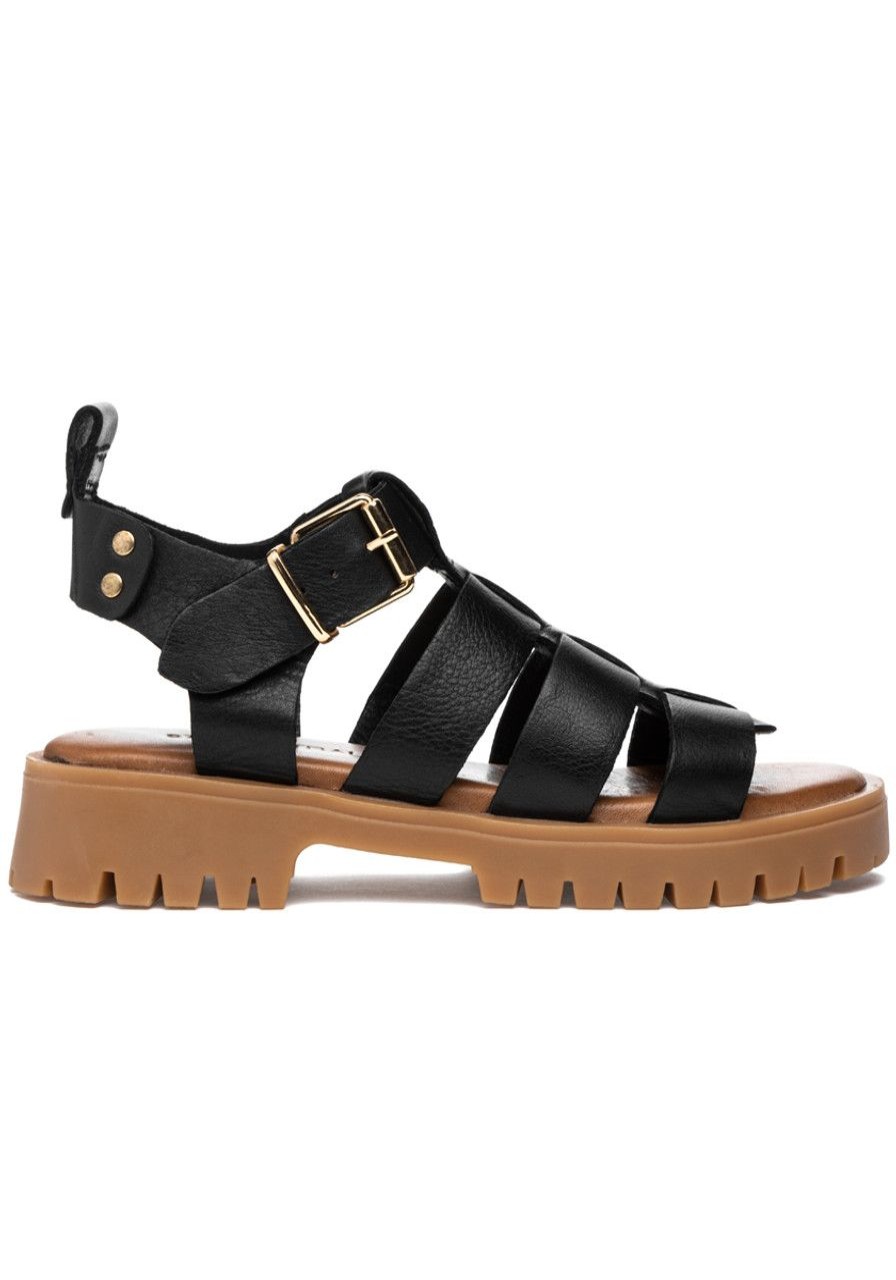 Women 275 Central Sandals | Isaiah Sandal Black Leather
