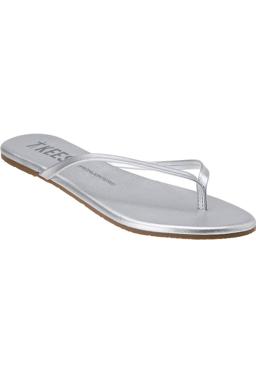 Women Tkees Sandals | Highlighters Flip Flops Fairy Dust Leather