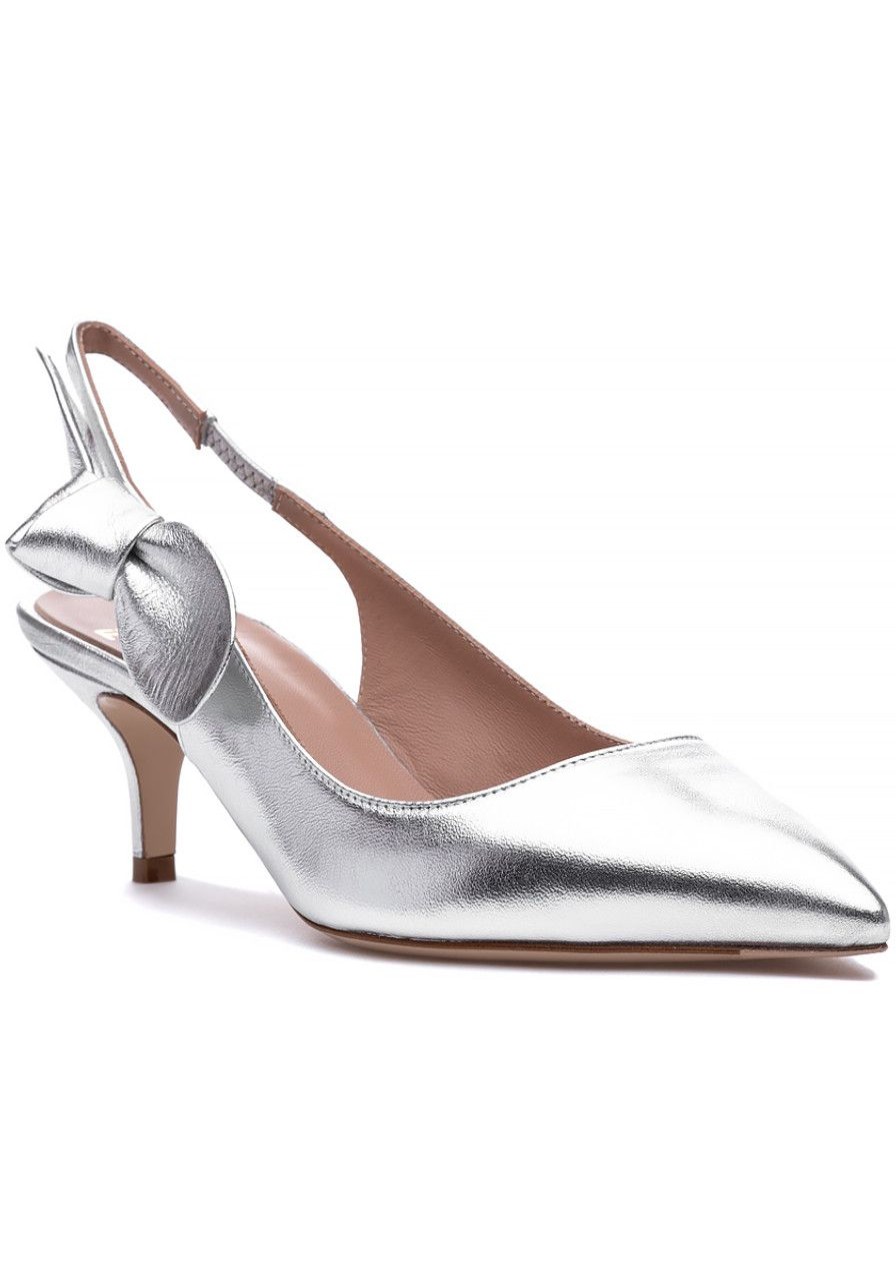 Women Roberto Festa Pumps | Dea Pump Silver Leather